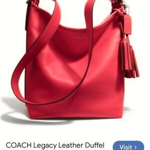 Coach Valentine ❤️ Leather/crossbody  Bag
Authentic coach store. Not outlet!